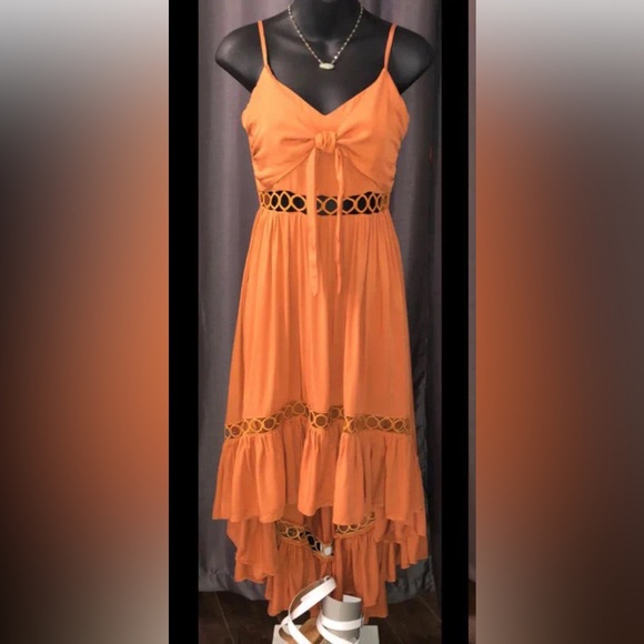 Smocked top summer dress - Picture 1 of 4